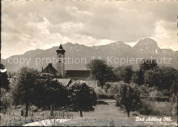 72076096 Bad Aibling Ortsansicht Mit Kirche Alpenpanorama Bad Aibling - Bad Aibling