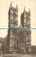 R636756 London. Westminster Abbey. West Front. C. F. Castle. Lesco Series - Autres & Non Classés