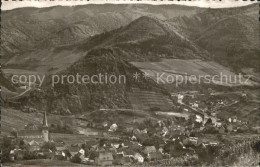 72076030 Mayschoss Panorama Mit Ruine Saffenburg Laach - Autres & Non Classés