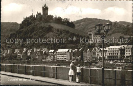 72075980 Cochem Mosel Partie Am Fluss Blick Zur Reichsburg Cochem - Cochem