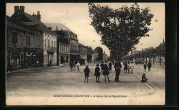 CPA Montchanin-les-Mines, Avenue De La République  - Autres & Non Classés