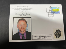 27-5-2024 (6 Z 17)  Death Of US Documentary Filmaker Morgan Spurlock (age 53) McDonald Foods 30 Days Super Size - Autres & Non Classés