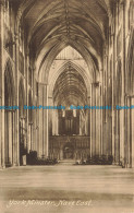 R637510 York Minster. Nave East. F. Frith. No. 18403 - Monde