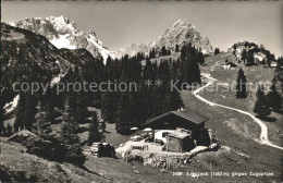 72074749 Kreuzeck Gegen Zugspitze Wettersteingebirge Berggasthaus Wandern Garmis - Garmisch-Partenkirchen