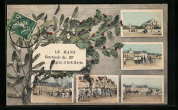 CPA Le Mans, Souvenir Du 26e Regimt. D`Artillerie  - Le Mans