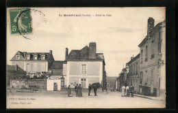 CPA Le Grand-Lucé, Hotel De Ville  - Other & Unclassified