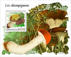 Guinea 2023 Mushrooms Insects Butterflies S202404 - Guinée (1958-...)