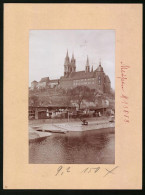 Fotografie Brück & Sohn Meissen, Ansicht Meissen I. Sa., Anlegestelle An Der Schiffwimpelfirma W. T. Fuchs, Albrechts  - Lieux