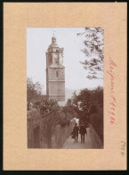 Fotografie Brück & Sohn Meissen, Ansicht Meissen I. Sa., Partie Bei Den Frauenstufen Mit Blick Zur Frauenkirche  - Plaatsen