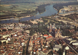 72074485 Speyer Rhein Fliegeraufnahme Dom Rheinpartie Speyer Rhein - Speyer