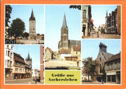 72074477 Aschersleben Johannesturm Stephaniekirche Tie Markt Aschersleben - Aschersleben