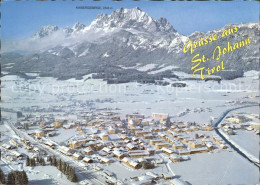 72074423 St Johann Tirol Kaisergebirge Fliegeraufnahme St. Johann In Tirol - Andere & Zonder Classificatie