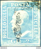 Sicilia. Ferdinando II 2 Gr. 1859. Usato. - Sin Clasificación