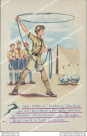 Cb182 Cartolina Godollo Ungheria Quarto Raduno Boy Scout Scoutismo Illustratore - Otros & Sin Clasificación