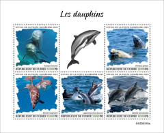 Guinea 2023 Marine Life Fish Dolphins S202404 - Guinée (1958-...)