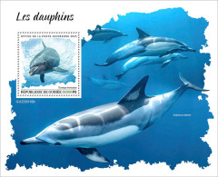 Guinea 2023 Marine Life Fish Dolphins S202404 - Guinee (1958-...)