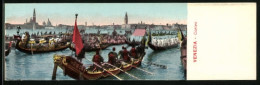 Mini-Cartolina Venezia, Corteo  - Venezia (Venice)