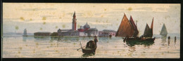 Artista-Mini-Cartolina Venezia, Isola S. Giorgio  - Venezia (Venice)