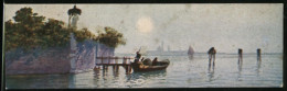 Artista-Mini-Cartolina Venezia, Laguna  - Venetië (Venice)