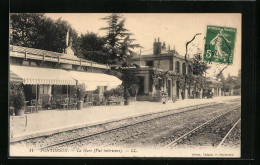 CPA Pontorson, La Gare  - Pontorson