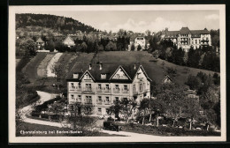 AK Ebersteinburg /Baden-Baden, Luftkurhotel Zur Wolfsschlucht, Bes. Wilh. Spielmann  - Baden-Baden