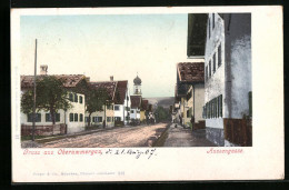 AK Oberammergau, Aussengasse  - Oberammergau