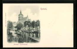 AK Rostock, Fischerbruch In Der Altstadt  - Rostock