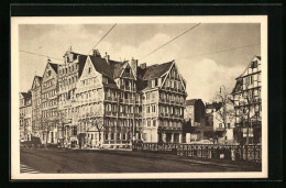 AK Hamburg, Vorsetzen Ecke Stubbenhuk, Gasthaus Old Commercial Room  - Mitte