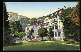 AK Bad Reichenhall, Hotel Axelmannstein Und Hohenstaufen  - Bad Reichenhall