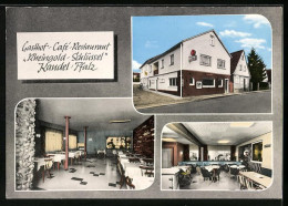 AK Kandel /Pfalz, Gasthof Rheingold-Schlüssel, Hauptstrasse 15a  - Kandel