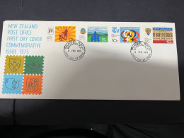 27-5-2024 (6 Z 19) New Zealand FDC - 1975 - Commemorative Issue - Brieven En Documenten
