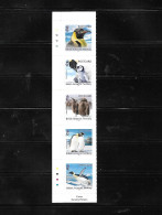 BR.ANTARCTIC, 2023, PENGUINs, 5v. Adhesive, MNH** NEW!! - Pinguine