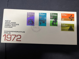 27-5-2024 (6 Z 19) New Zealand FDC - 1972 - Commemoratives - Covers & Documents