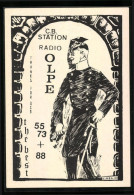 AK C.B. Station Radio Olpe, Ulan In Uniform  - Other & Unclassified