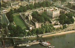 71451400 London Tower Themse Aerial View - Sonstige & Ohne Zuordnung