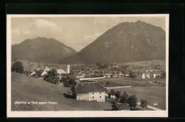 AK Reutte, Ortsansicht Gegen Den Tauern  - Sonstige & Ohne Zuordnung