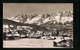 AK Kitzbühel, Ortsansicht Im Winter  - Sonstige & Ohne Zuordnung