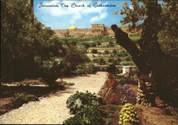 71444946 Jerusalem Yerushalayim Garden Of Gethsemane Old City Wall Golden Gate C - Israël