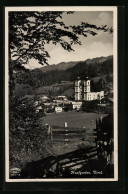 AK Hopfgarten, Ortsansicht Mit Wallfahrtskirche  - Autres & Non Classés