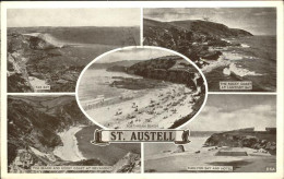 71444737 St Austell Par Bay Beach Rocky Coast At Mevagissey Carlyon Bay Hotel La - Andere & Zonder Classificatie