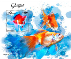 Liberia 2023 Marine Life Fish Goldfish S202404 - Liberia