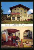 AK Hopfgarten, Café-Pension Habr Mit Sonnenterrasse Und Speisesaal  - Altri & Non Classificati