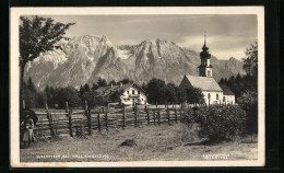 AK Judenstein Bei Hall, Kirche Mit Alpenpanorama  - Autres & Non Classés