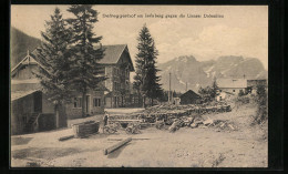 AK Lienz, Defreggerhof Am Iselsberg Gegen Die Lienzer Dolomiten  - Otros & Sin Clasificación