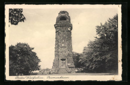 AK Porta Westfalica, Bismarckturm  - Porta Westfalica