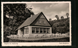 AK Porta Westfalica, Gasthaus Berghof Am Stufenweg  - Porta Westfalica