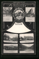 AK Goslar, Brusttuch, Domkapelle, Marktplatz  - Goslar