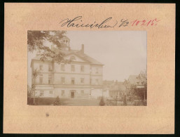 Fotografie Brück & Sohn Meissen, Ansicht Hainichen, Rathaus  - Orte