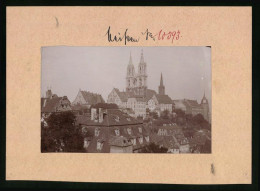 Fotografie Brück & Sohn Meissen, Ansicht Meissen I. Sa., Schlossberg, Dom & Albrechtsburg  - Orte