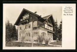 AK Garmisch /Oby., Hotel Landhaus Maria Anna, Zöppritzstrasse 4  - Andere & Zonder Classificatie